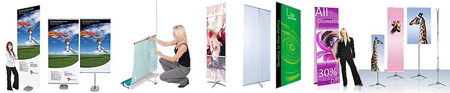 portable banner stands