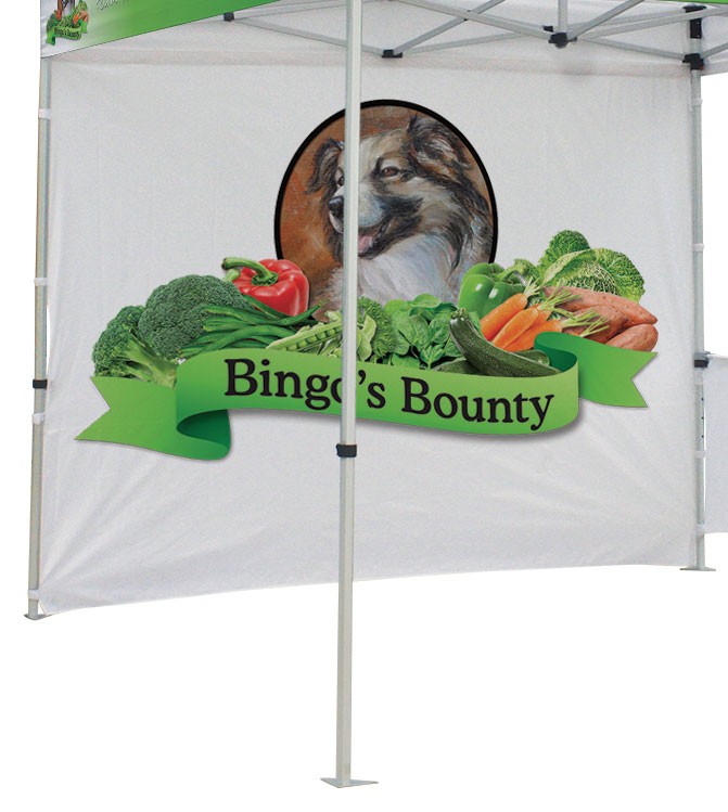 Replacement Custom Printing Canopy Full Wall 
