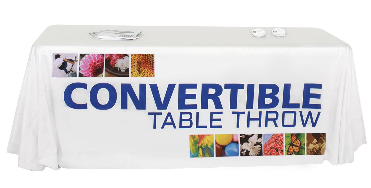 Convertible Table Cover for 6-8 foot Table