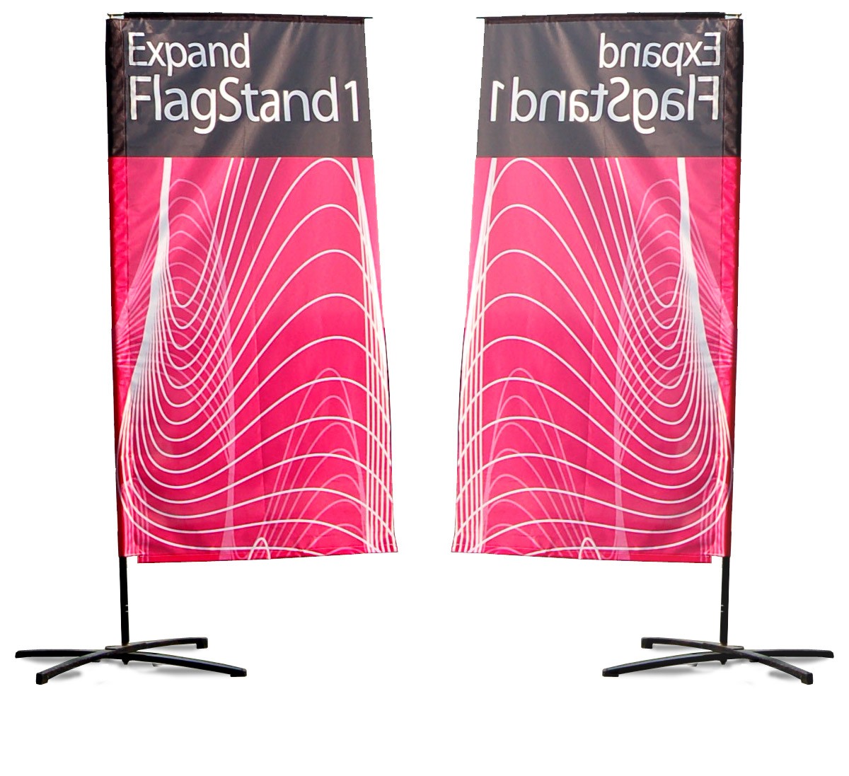 Expand FlagStand Small Outdoor Flag and Banner Pole