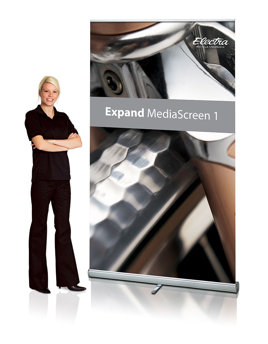 Expand MediaScreen 1 60 Retractable Banner Stand