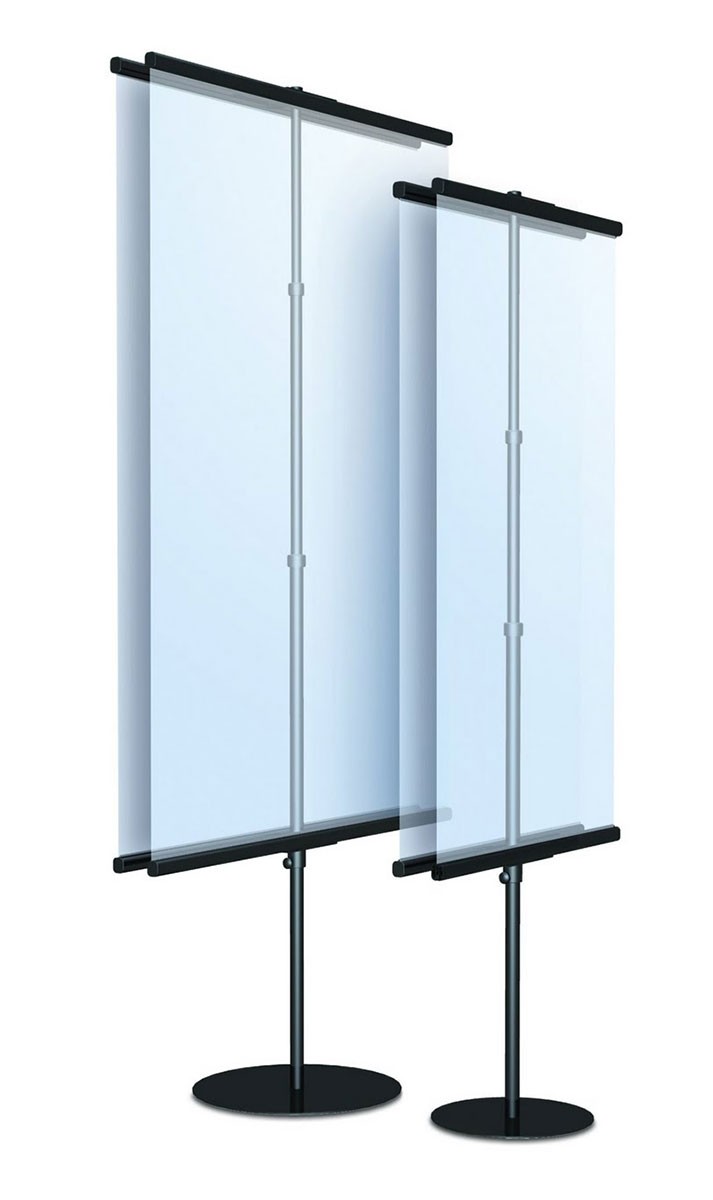 GripGraphic Banner Stand 24 Portable Banner Stand