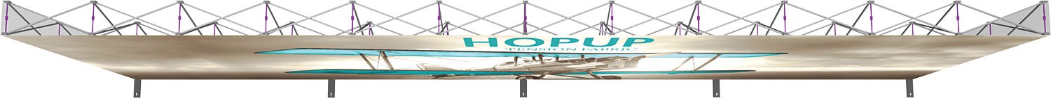 Hopup 30' Tension Fabric Pop Up Display