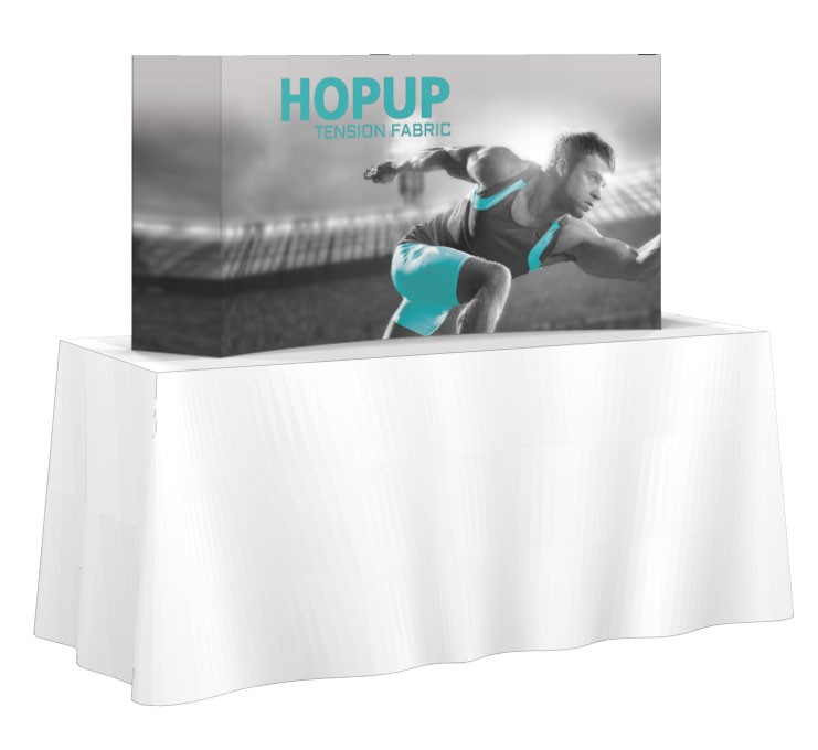 HopUp 2x1 Full Graphic with End Caps