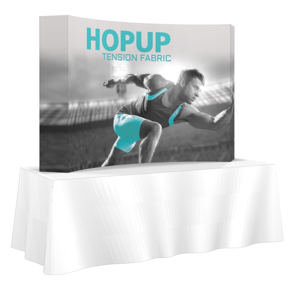 HopUp 3x2 Tension Fabric Table Top Display