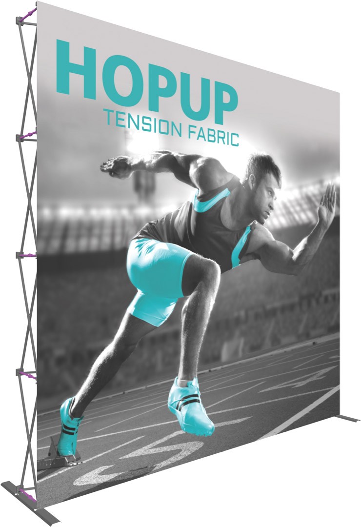 Hopup 10x10 Tension Fabric Pop Up Display