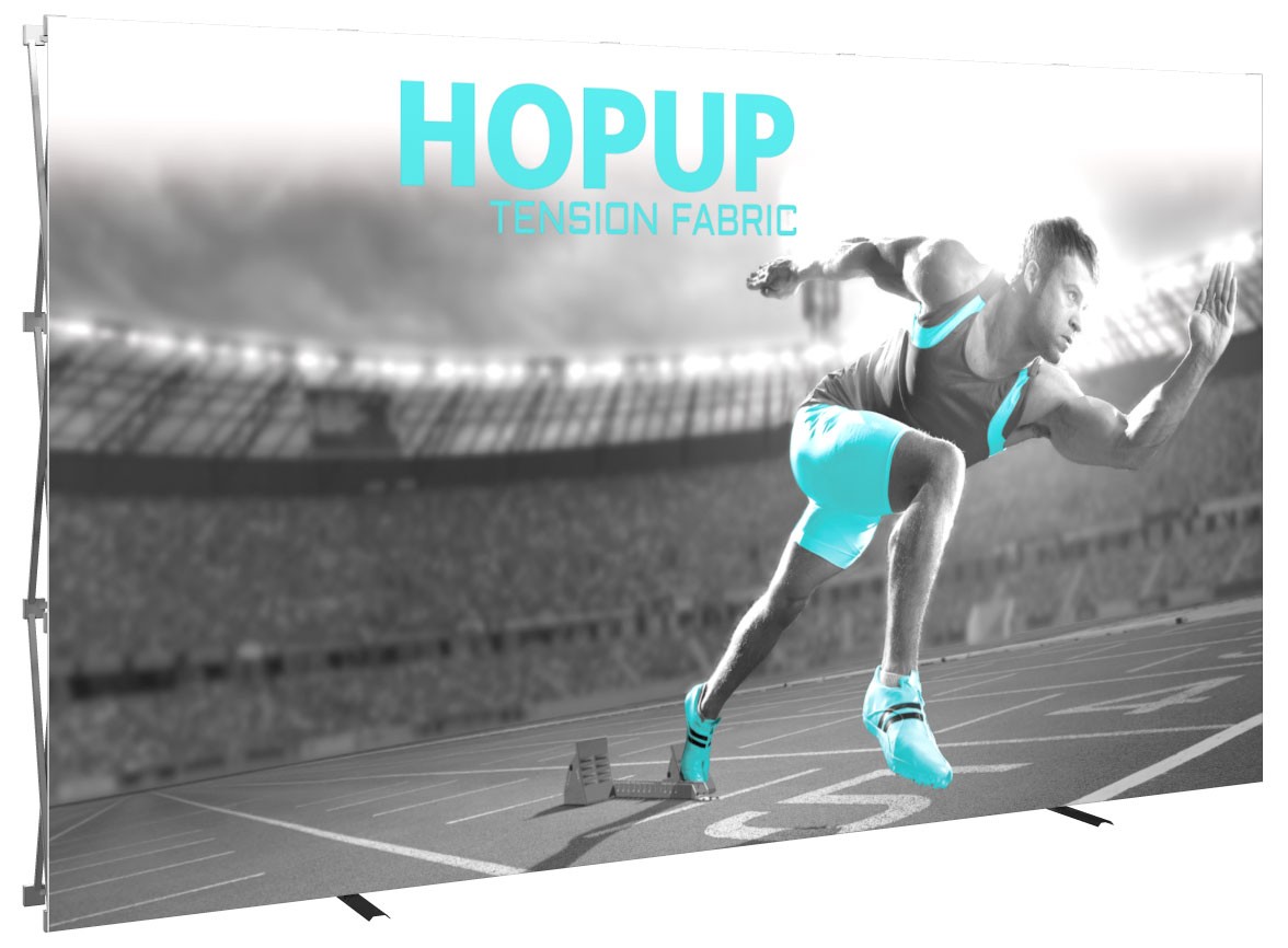 Hopup 5x3 Tension Fabric Pop Up Display