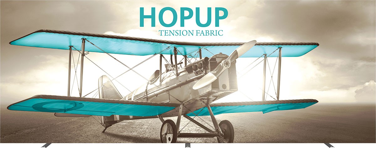 Hopup 20' Tension Fabric Pop Up Display