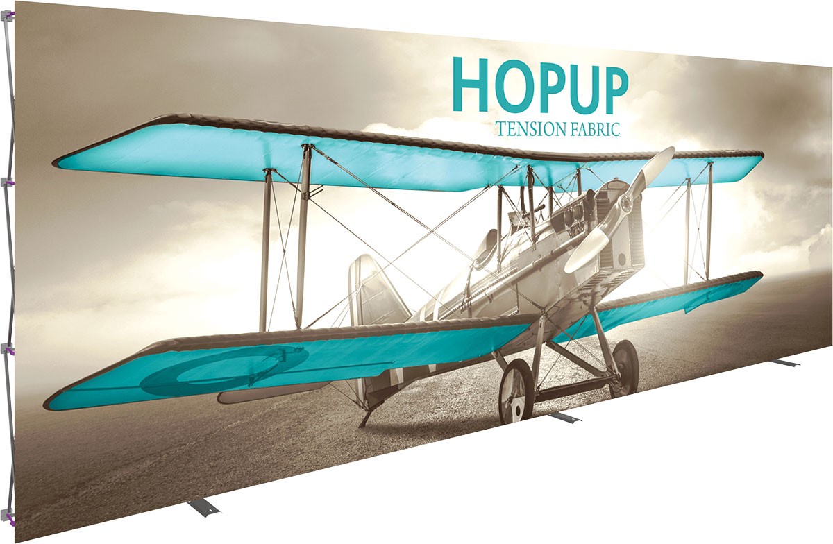 Hopup 20' Tension Fabric Pop Up Display