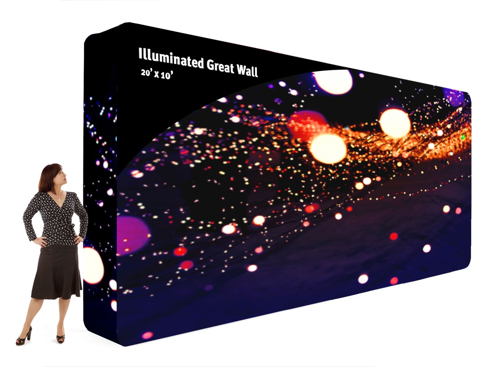 Illuminated Great Wall 20x10