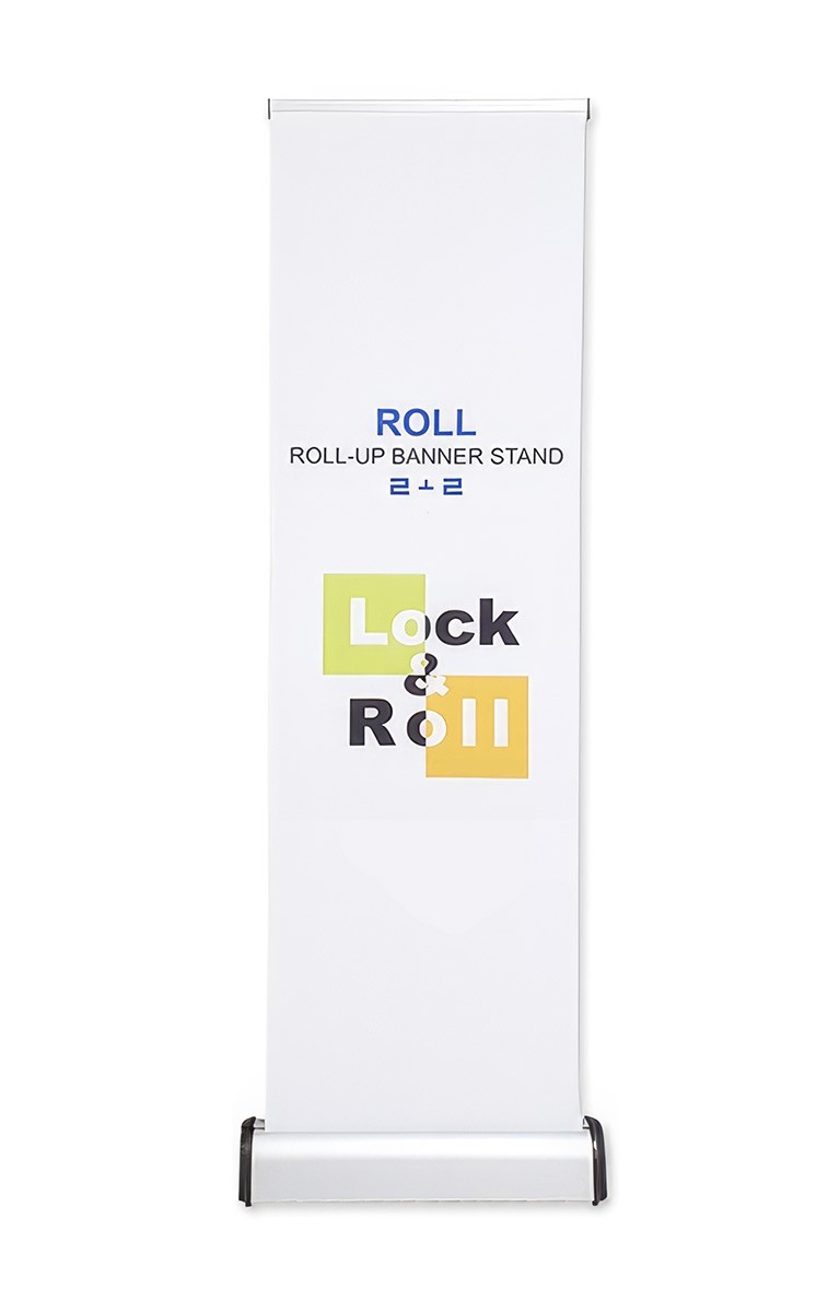 Lock & Roll 24 Retractable Banner Stand