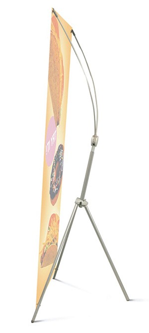 Magic Banner Small Adjustable X Banner Stand