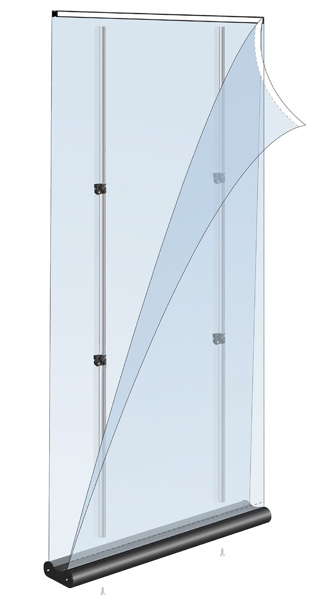 Mercury Double 48 Two Sided Retractable Banner Stand