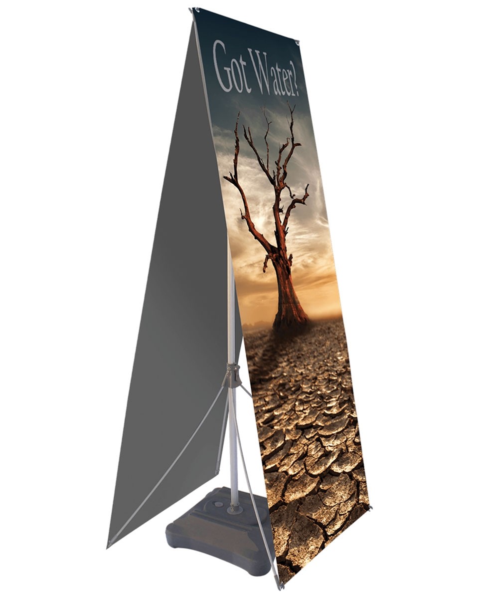 Outdoor Double Sided Banner Stand