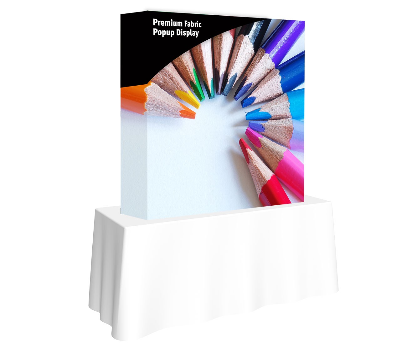 Premium Fabric Popup 5' x 5' Table Top Display