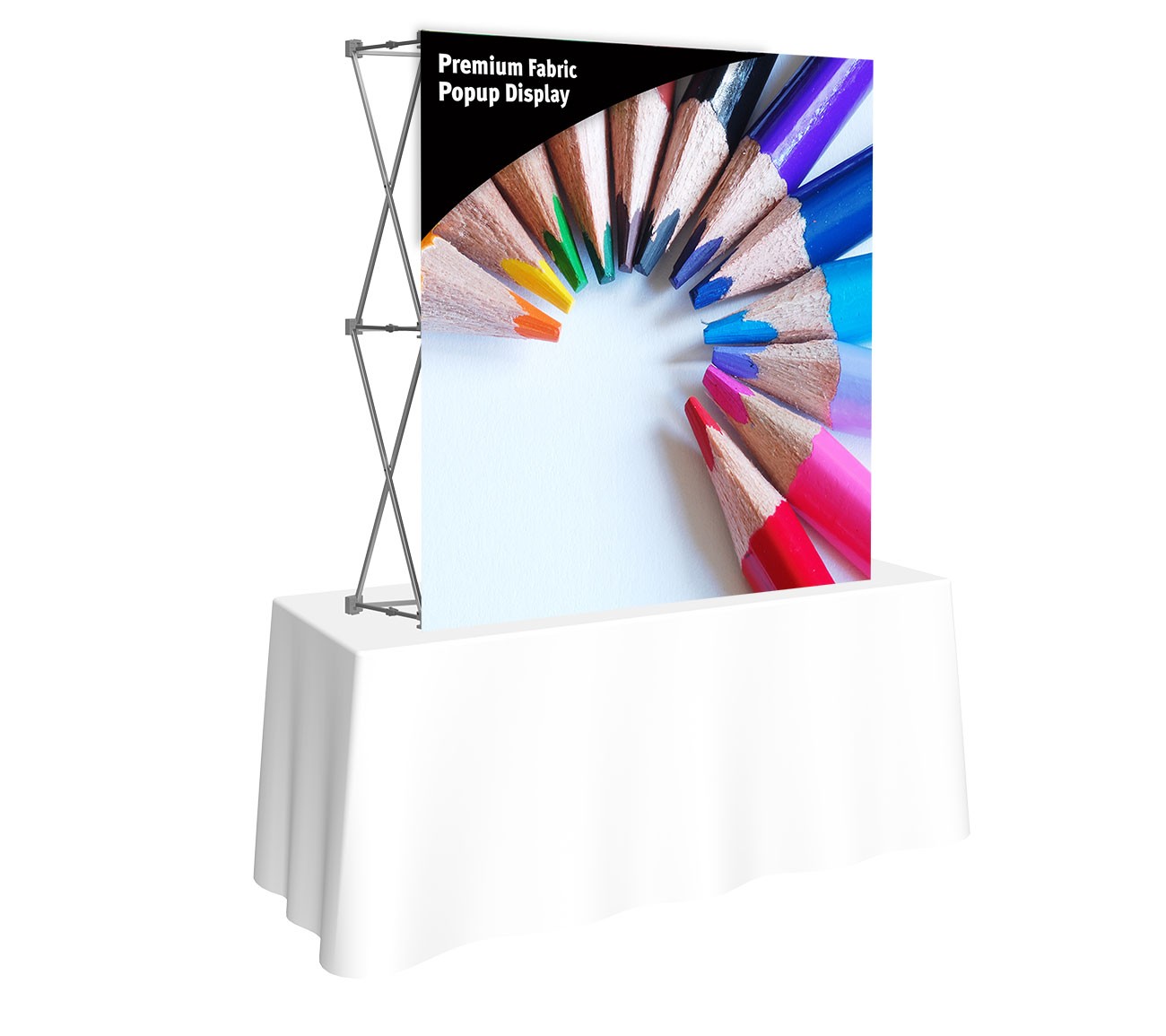 Premium Fabric Popup 5' x 5' Table Top Display