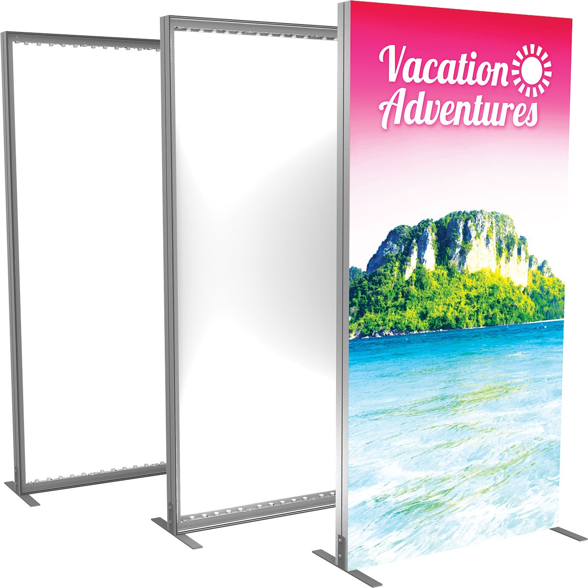 Vector Frame Backlit Banner 10x8 Illuminated Tension Fabric Display