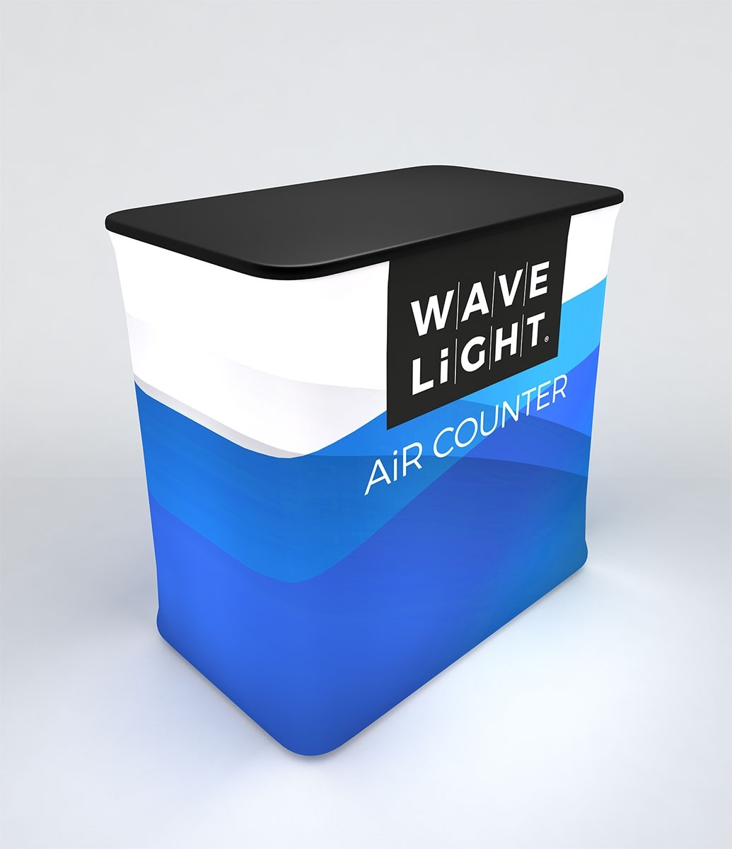WaveLight Air Rectangle Backlit Inflatable Counter