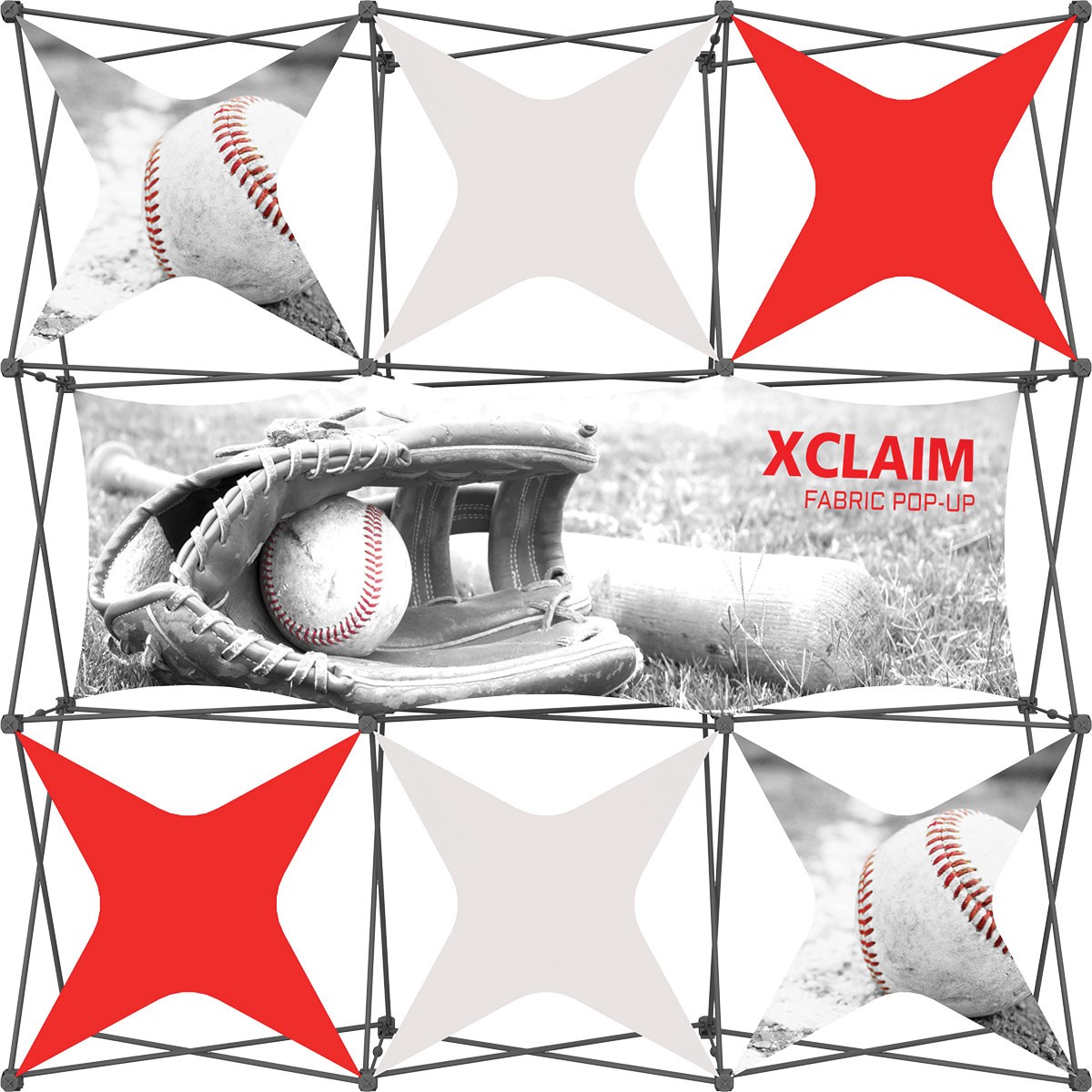 XClaim 8' Fabric Pop Up Display Kit 6