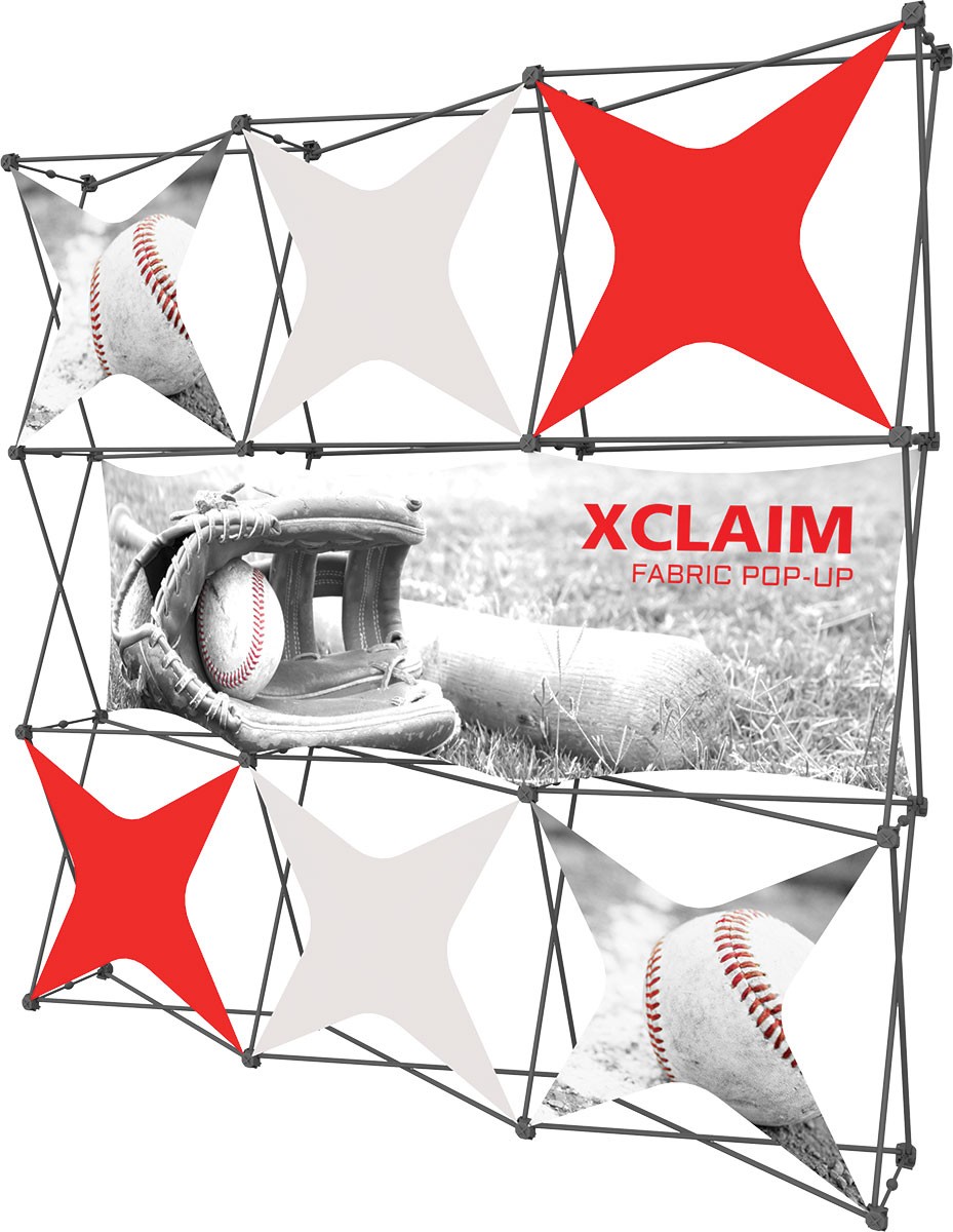 XClaim 8' Fabric Pop Up Display Kit 6
