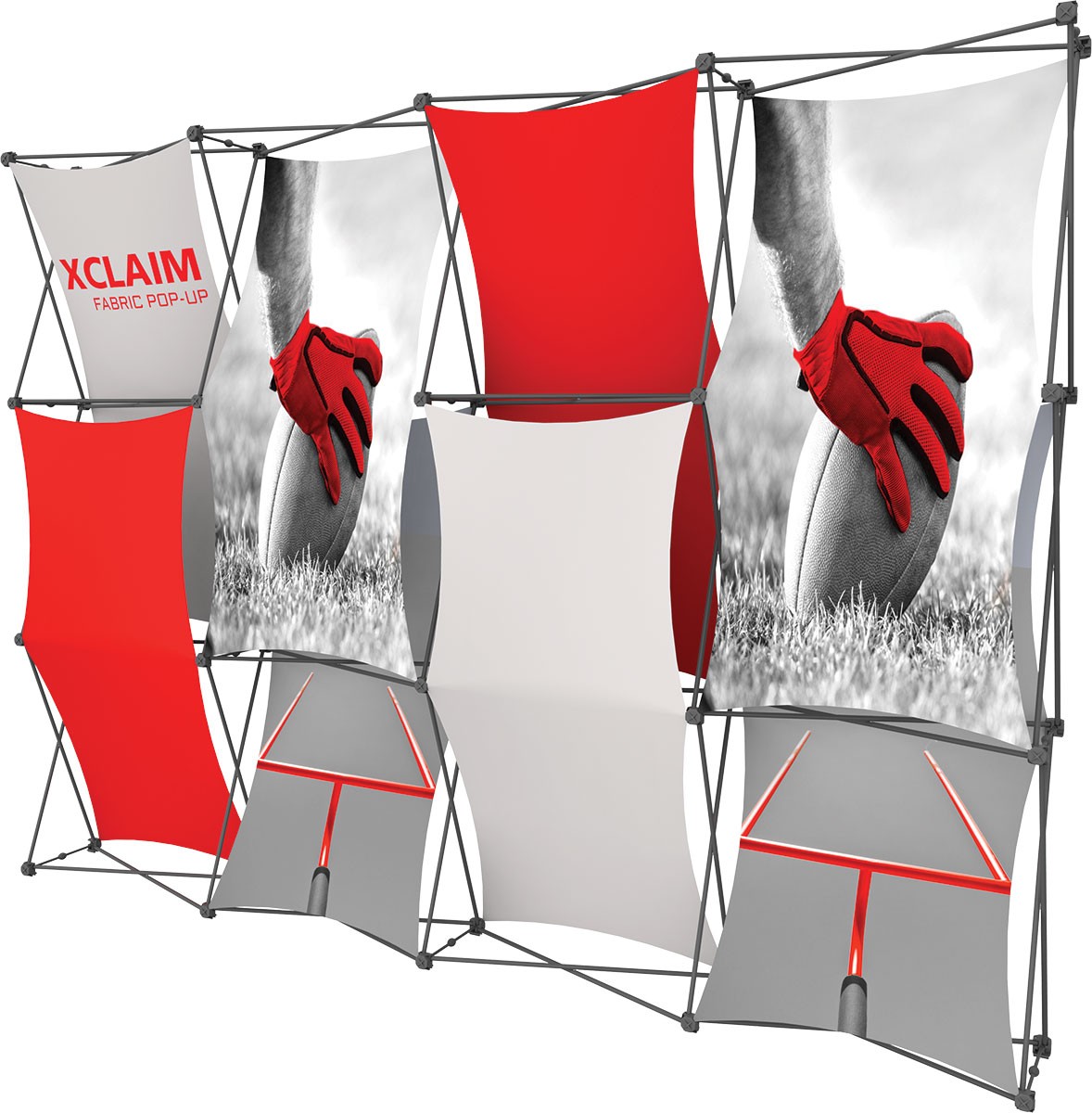 XClaim 10' Fabric Pop Up Display Kit 3
