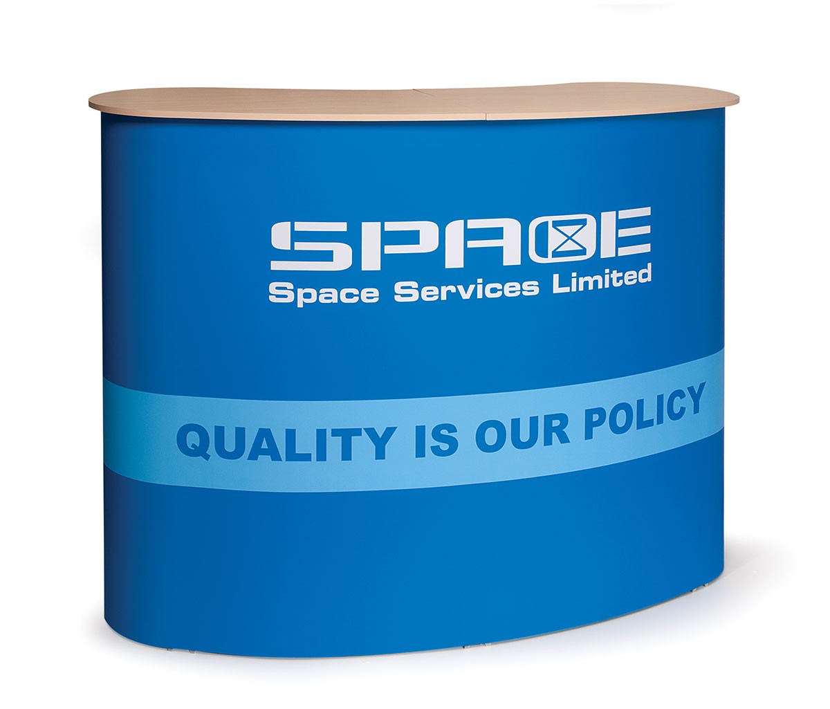 ideologi spille klaver Skygge Mesa Pop Up Counter Replacement Graphic | TradeShowDisplayPros.com