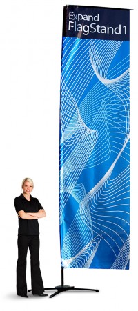 Expand FlagStand Large Outdoor Flag and Banner Pole