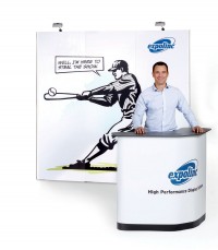 Expand 2000 Straight 3x3 Pop Up Trade Show Display