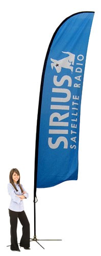 Feather Banner Large Outdoor Banner Stand