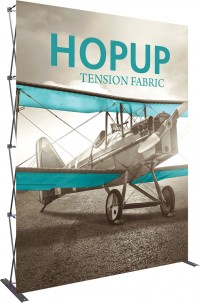 Hopup 8' Extra Tall Tension Fabric Pop Up Display