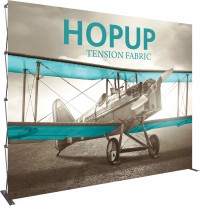Hopup 12x10 Tension Fabric Pop Up Display