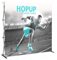 Hopup 3x3 Tension Fabric Pop Up Display