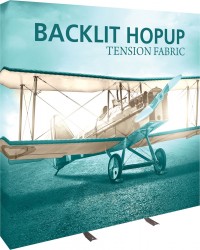 Backlit Hopup 3x3 Tension Fabric Display