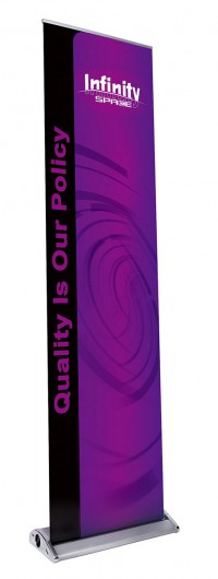 Space Infinity 24 Retractable Banner Stand