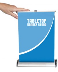 Nimbus 8 Table Top Retractable Banner Stand