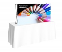 Premium Fabric Popup 5' x 2.5' Table Top Front Replacement Graphic