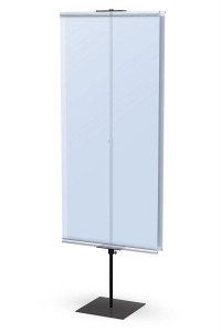 Promo Banner Stand Double
