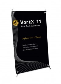 VortX 11 Table Top X Banner Stand