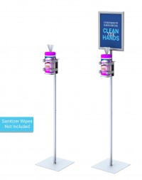 Hand Sanitizer Wipes Stand