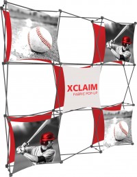 XClaim 8' Fabric Pop Up Display Kit 4