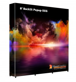 Backlit Pop Up SEG 8' Face Replacement Graphic