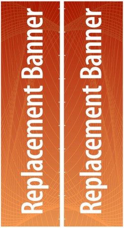 Expand Flagstand XL 180" Double Sided Replacement Banner