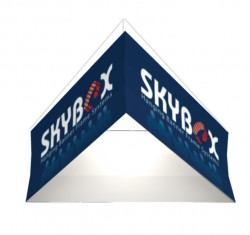 Triangle 10' Hanging Fabric Structure Replacement Graphic