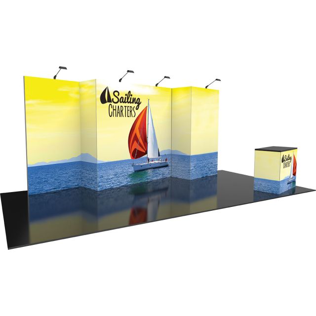Vector Frame Exhibit Kit 8 Tension Fabric Display