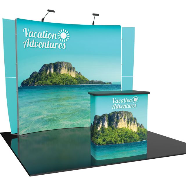 Vector Frame Exhibit Kit 9 Tension Fabric Display