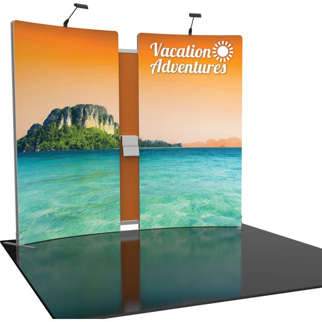 Vector Frame Exhibit Kit 11 Tension Fabric Display